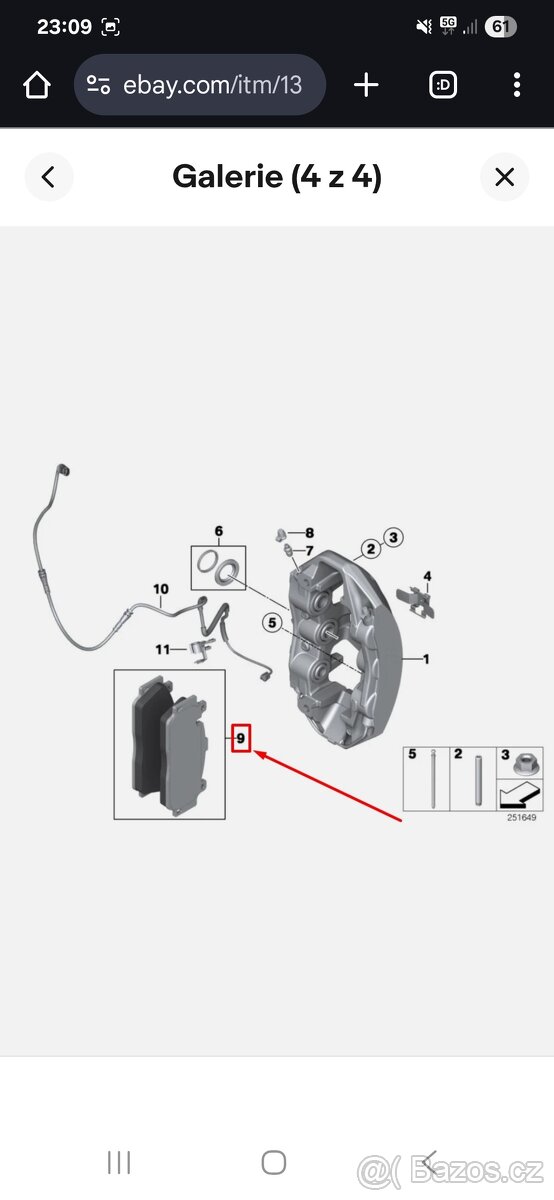 BMW brzdy PAGID street + - 4