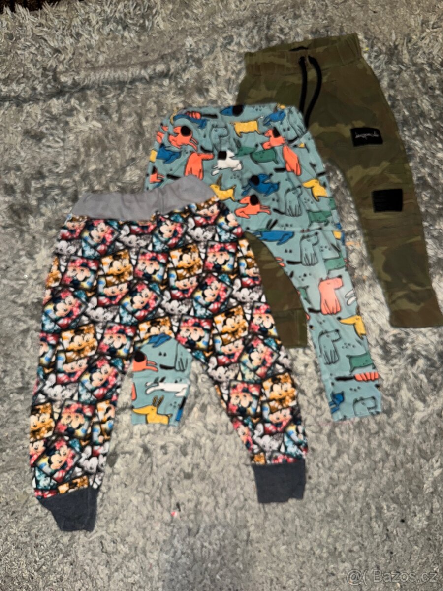 Džíny a tepláky vel 98/104 - 4