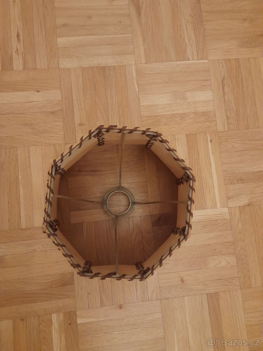 Retro stínítko na menší lampičku - 4