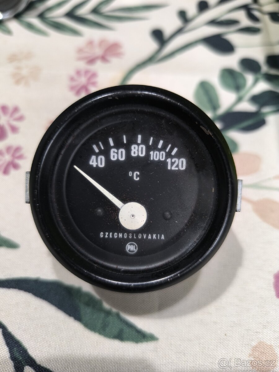 2× originální teploměr vody PAL ČSSR – 12 V - 4