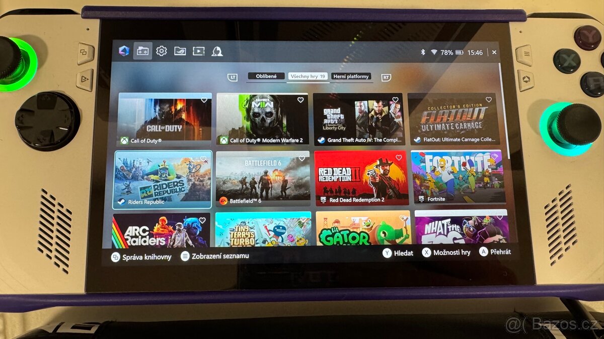 Handheld ASUS ROG ALLY Z1 EXTREME 2tb - 4