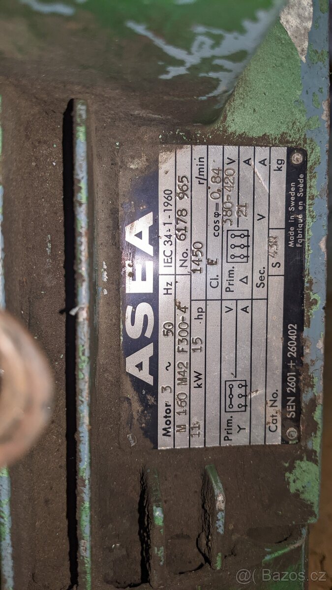 Motor ASME 11 kW, hydraulické čerpadlo - 4