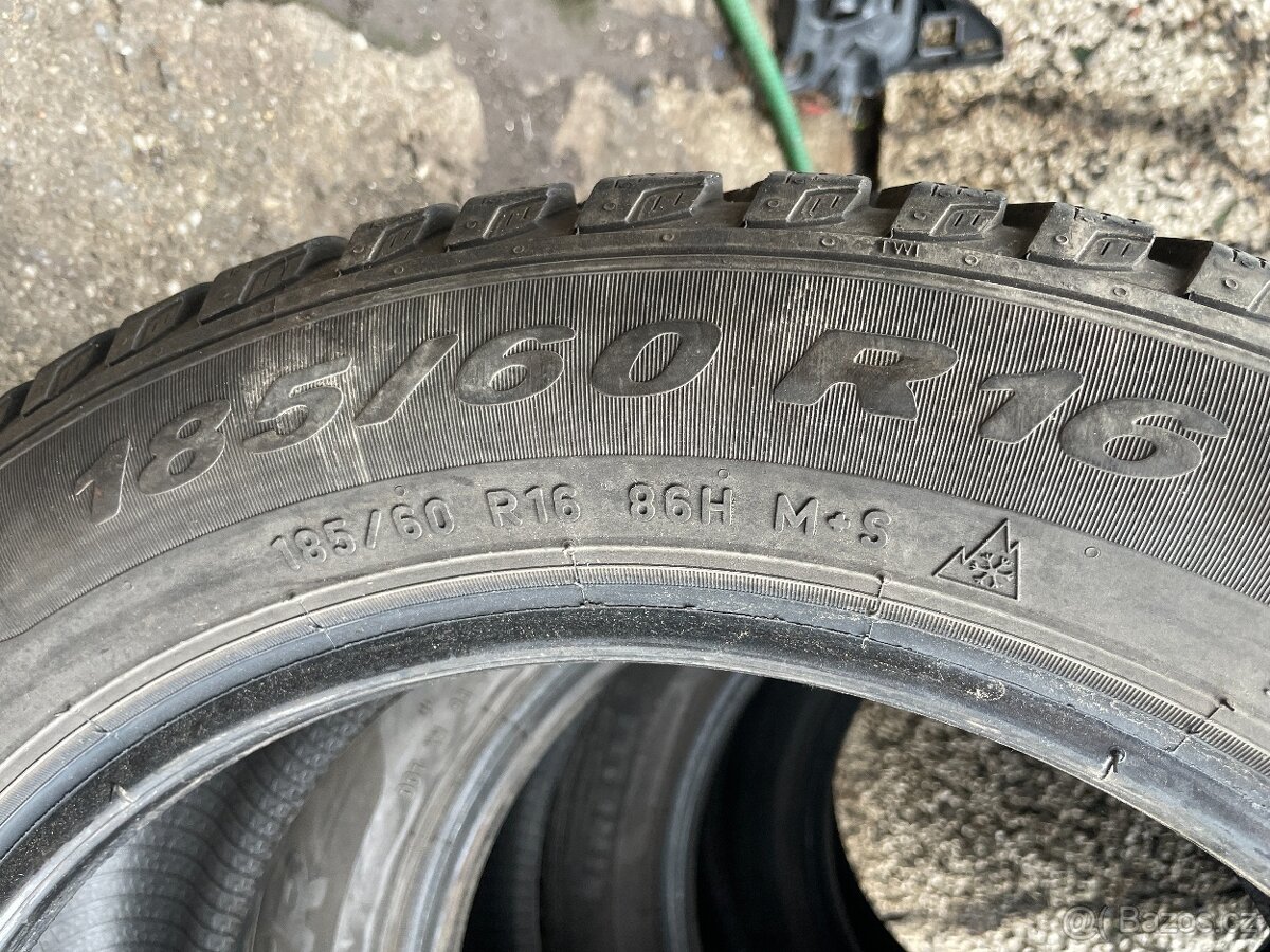 Zimní pneu pirelli 185/60 R16 - 4