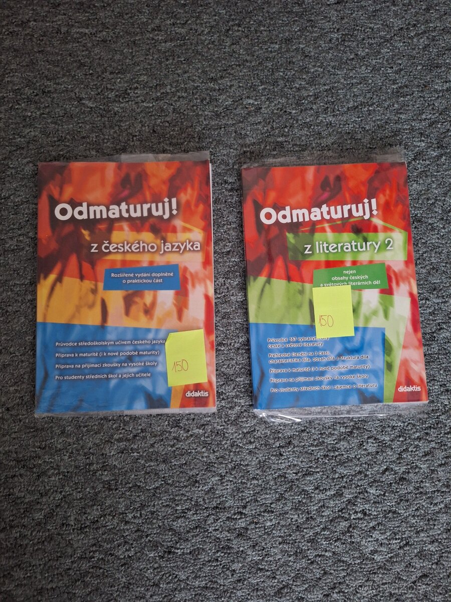 Učebnice ČJ a literatury + rozbory - 4