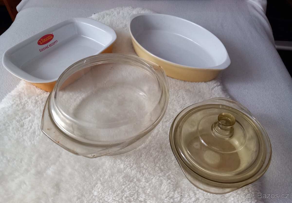 Kuchyňské zapékací mísy - různé velikosti - 4
