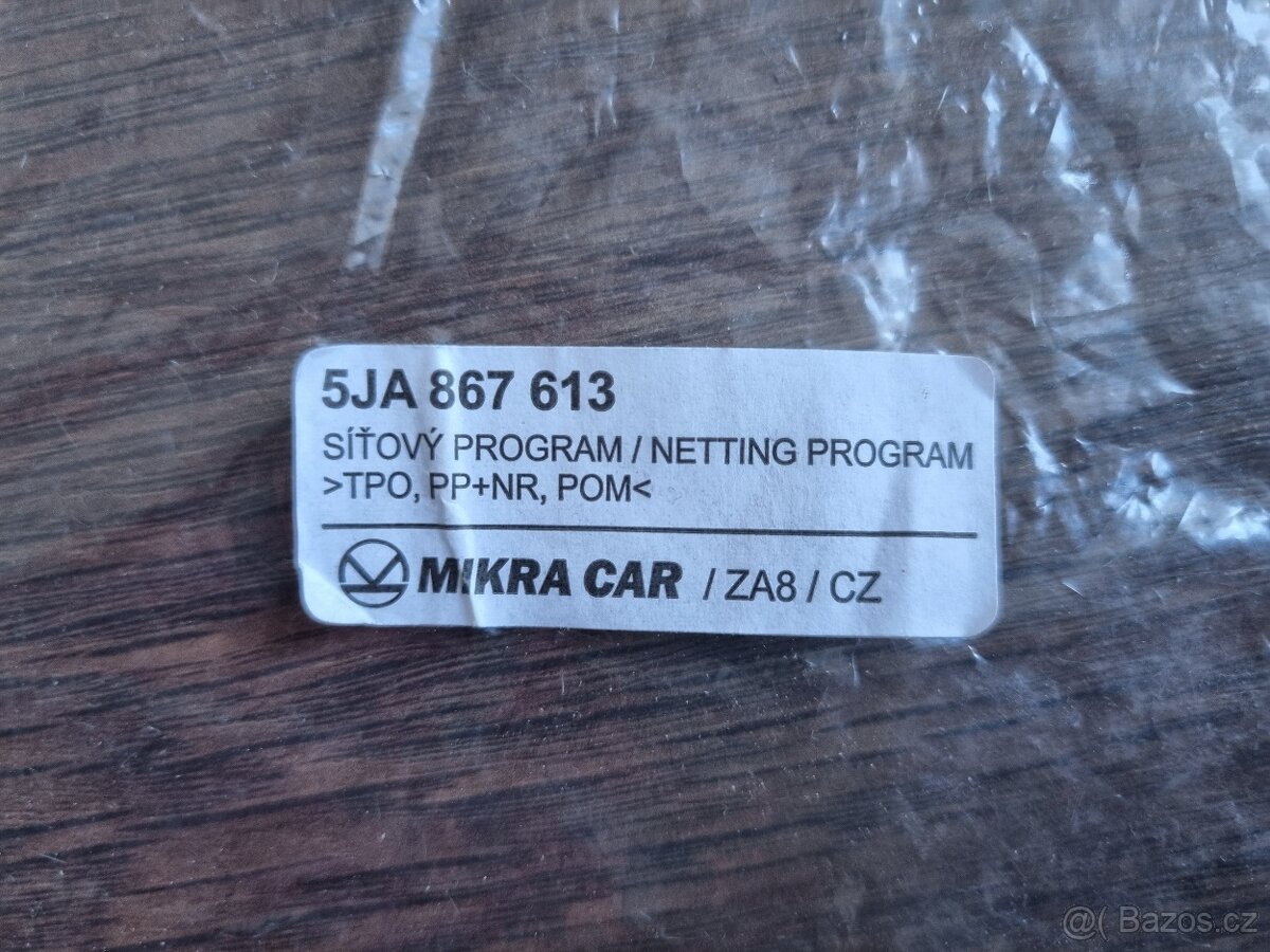 Síťový program 5JA 867 613 (2x vertikální, 2x horizontální) - 4