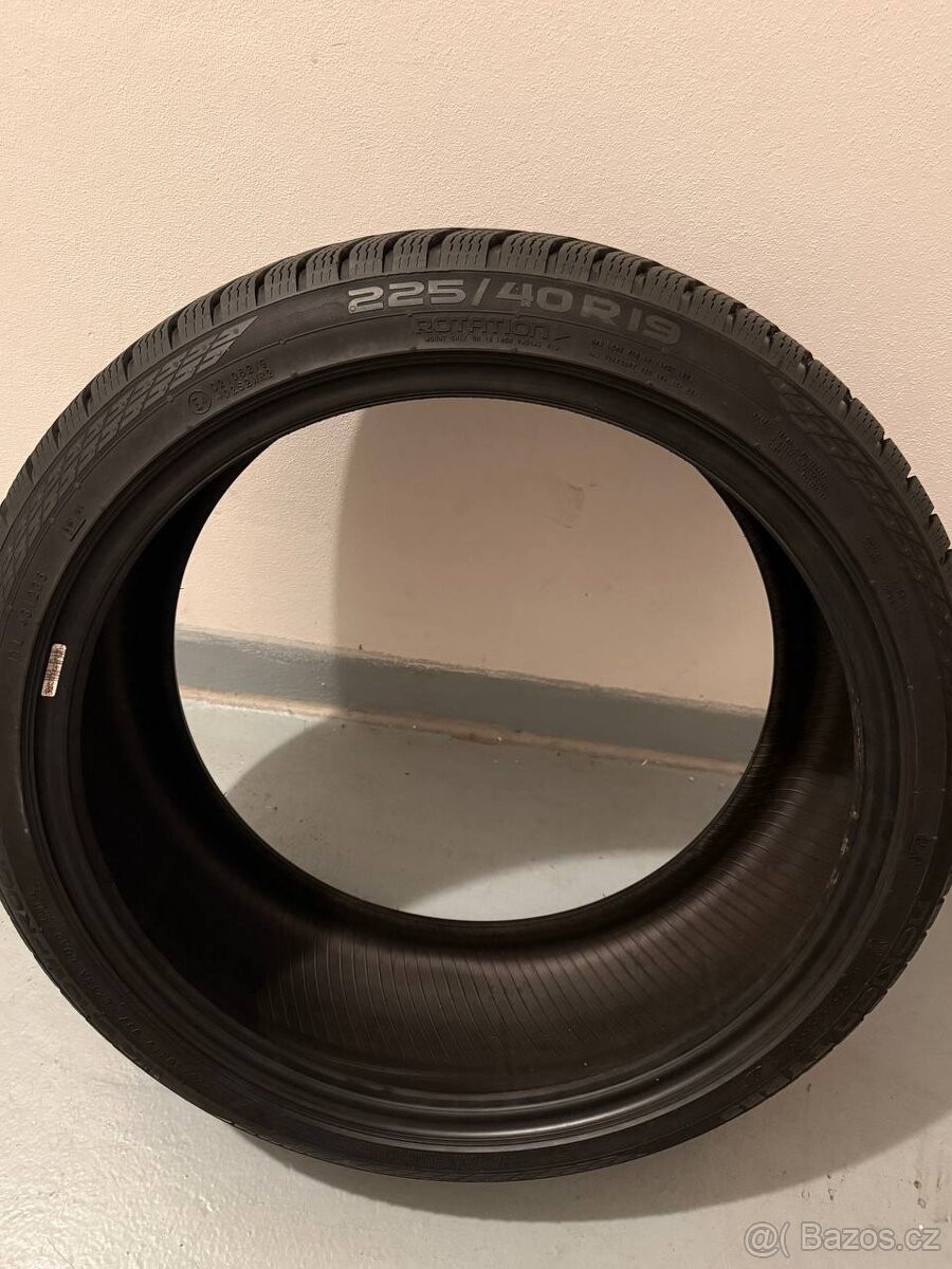 225/40 R19 Zimní pneu 2x NOKIAN SNOWPROOF P - 4