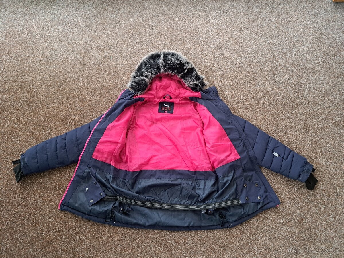 Dívčí zimní bunda Loap, vel. 152, jako nová - 4