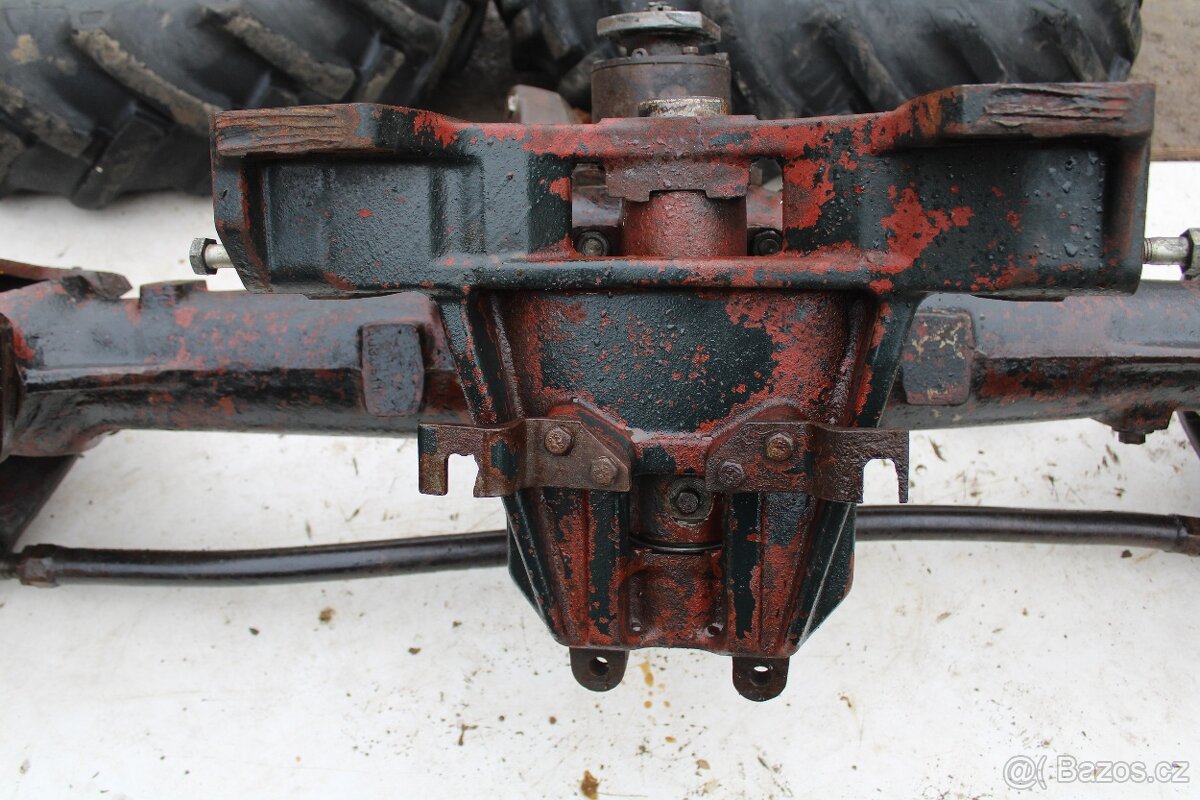 Zetor 7245 přední náprava převodovka kola kardan šrouby - 4