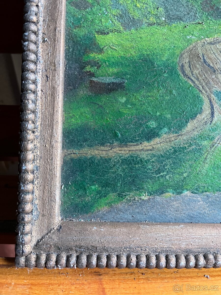 Obraz olejomalba “Dům” - 4