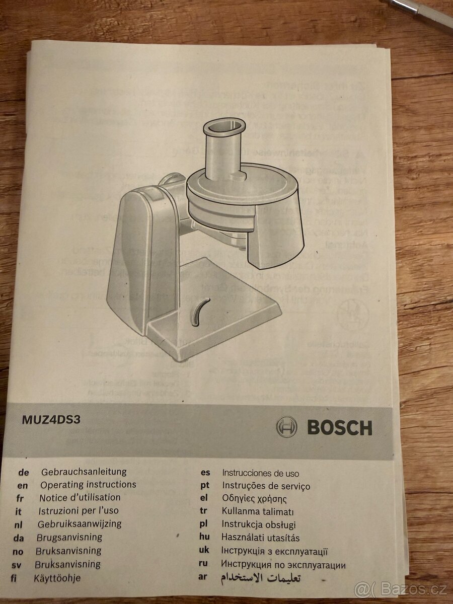 Kuchyňský robot BOSCH nepoužitý - 4