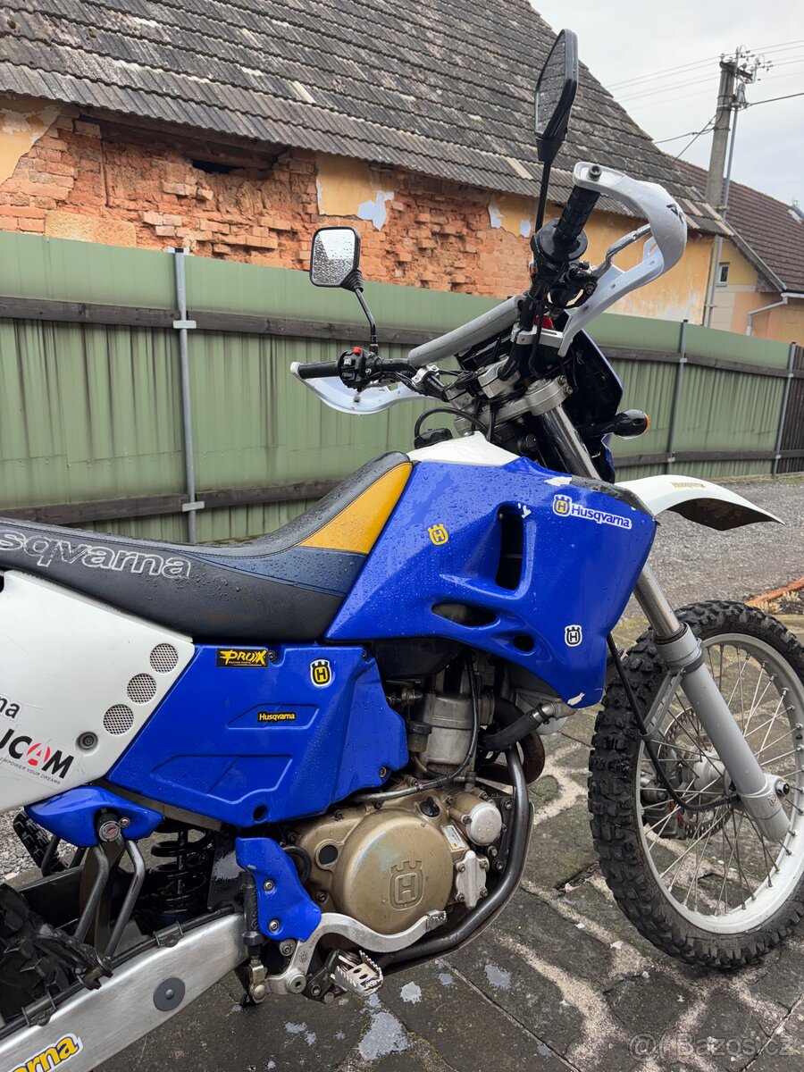 Motorka Husqvarna TE 410 E enduro - 4