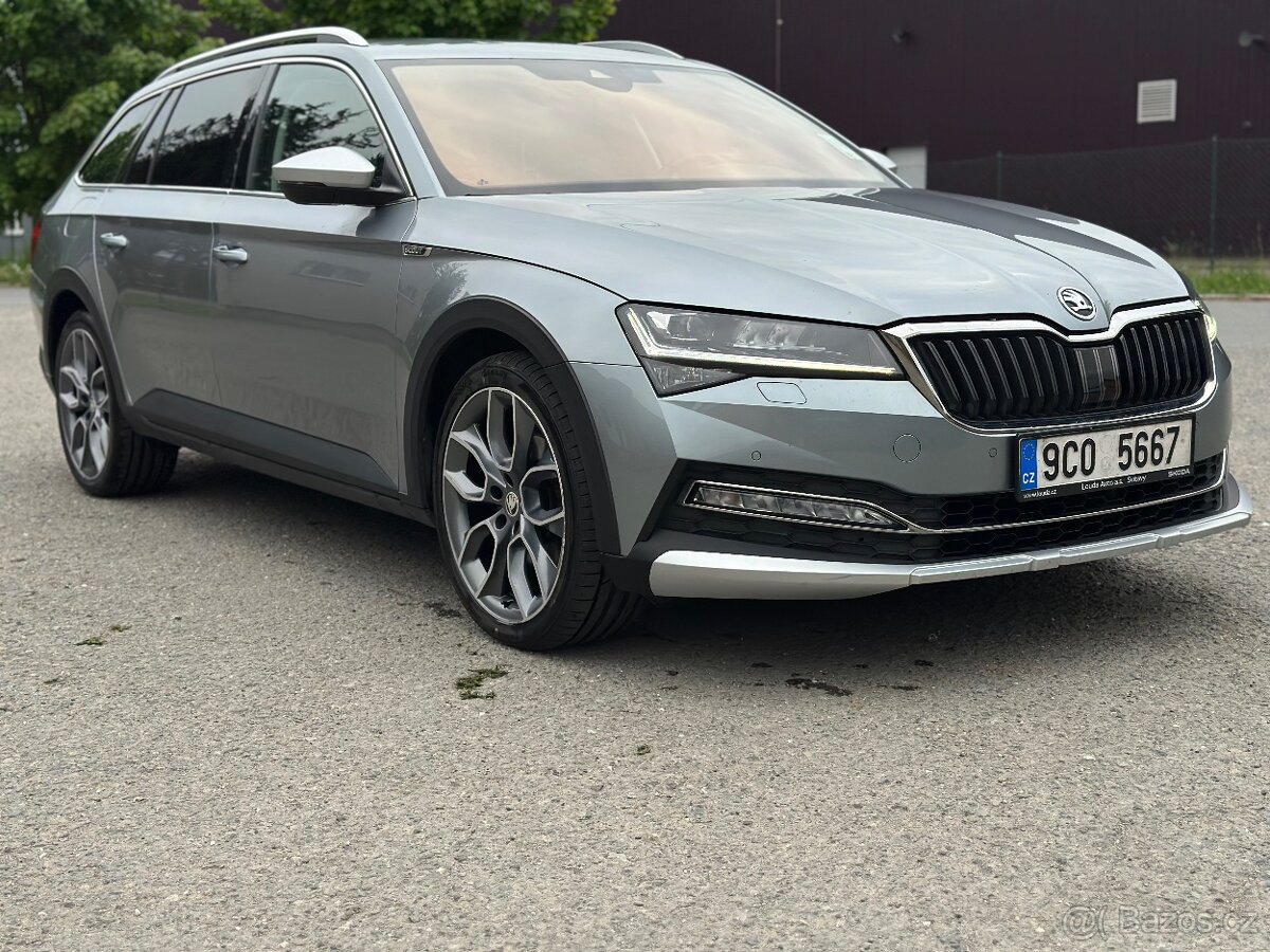 Superb Scout 3 Combi 2.0 TDI 140kw 4x4 DSG - 4