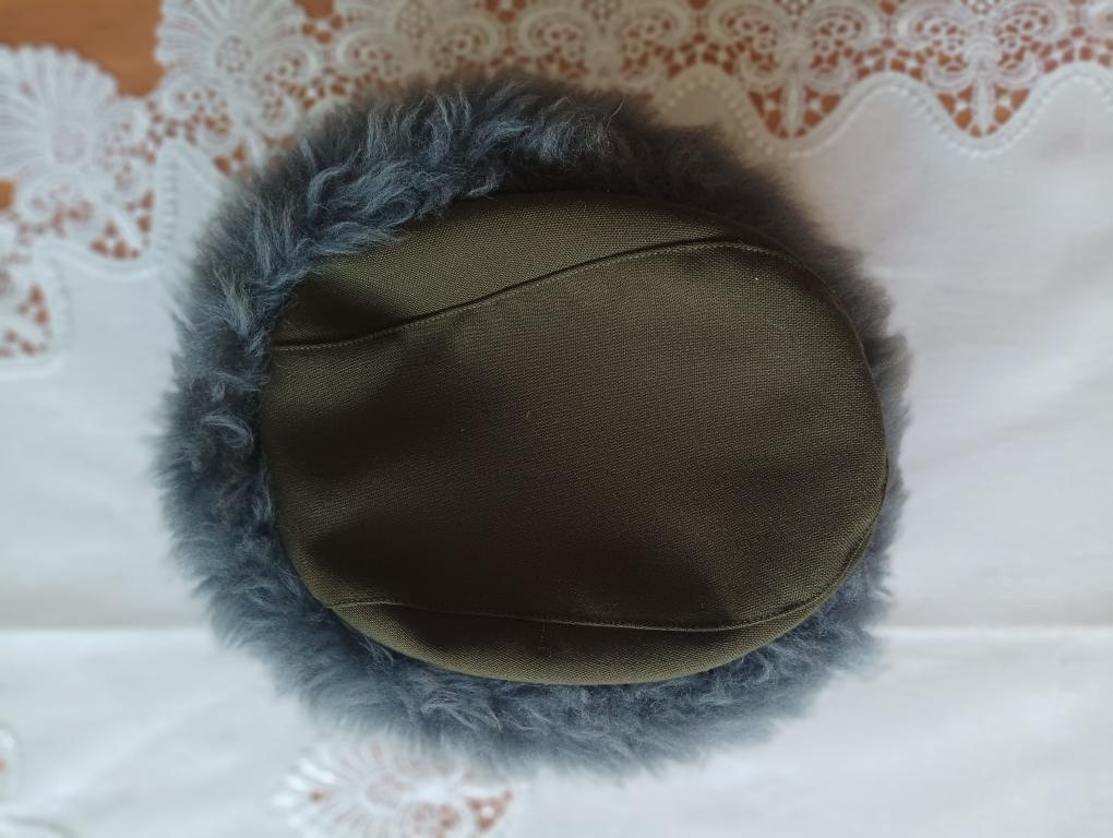 Vojenská beranice/ušanka AČR - velikost 56 - 4