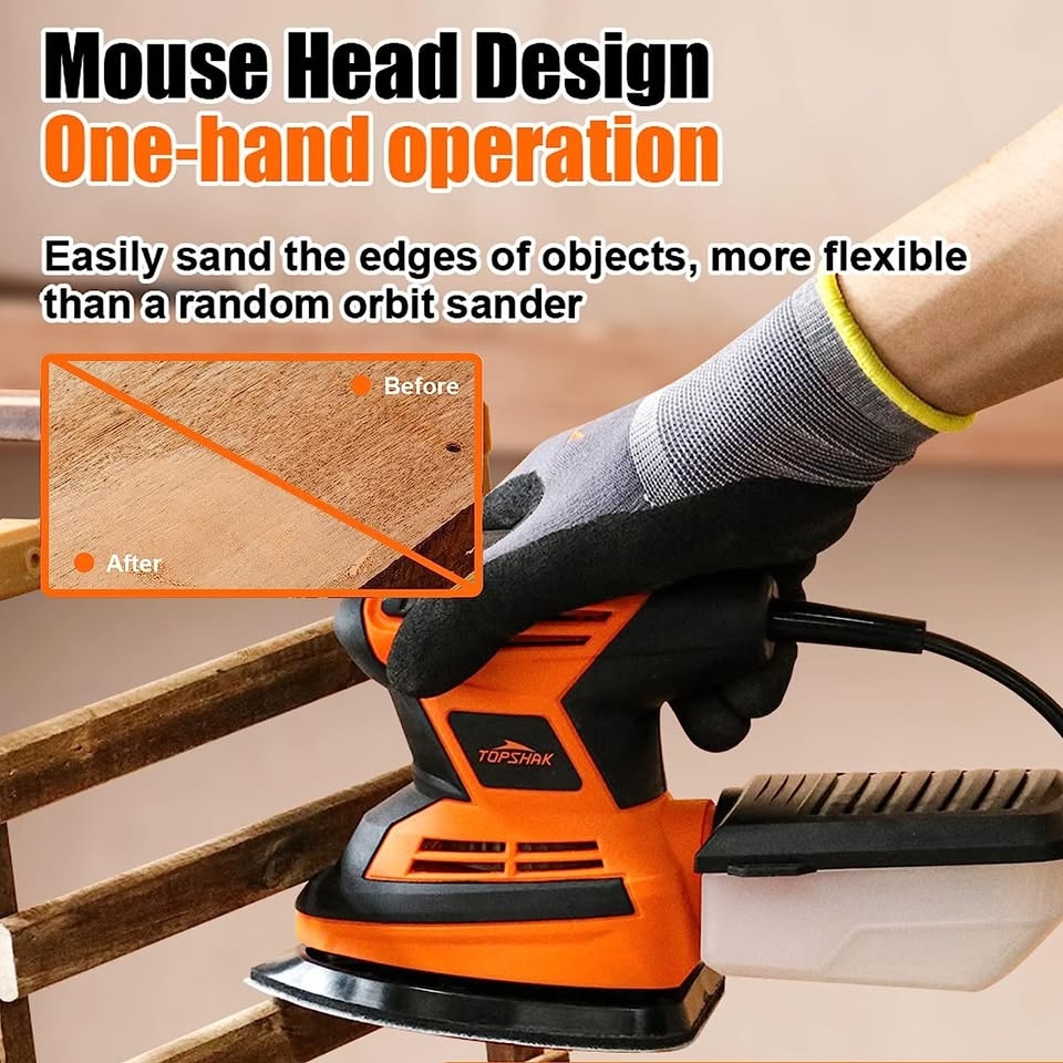 Vibrační delta bruska TOPShak TS-SD3 200W - 4