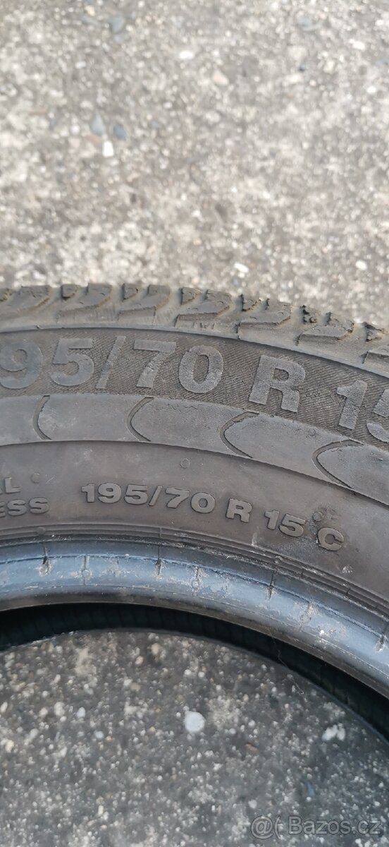 Pneu letní 195/70/15c Continental 3ks - 4