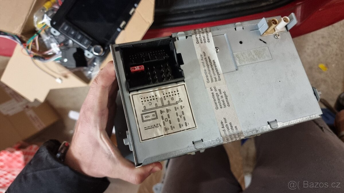originál vw autoradio - 4