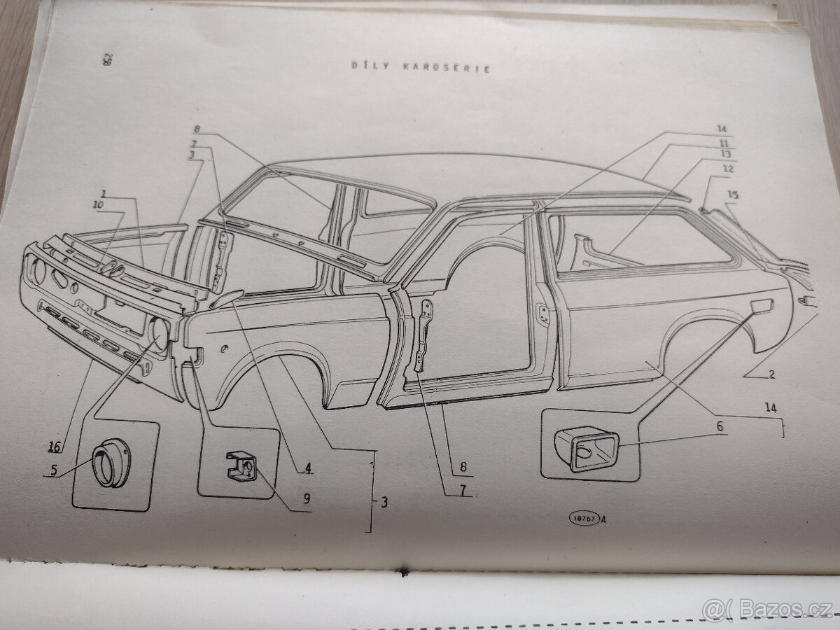 FIAT 128, KATALOG ND, MOTOTECHNA, 1975 - 4