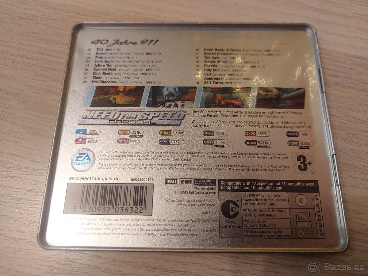 Need for speed 5 - Porsche unleashed - výroční edice 40 let - 4