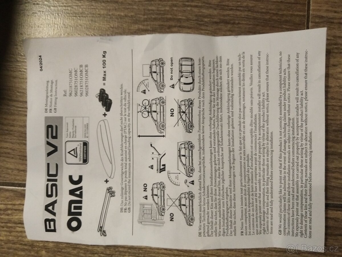 Ford S-max střešní nosič - 4