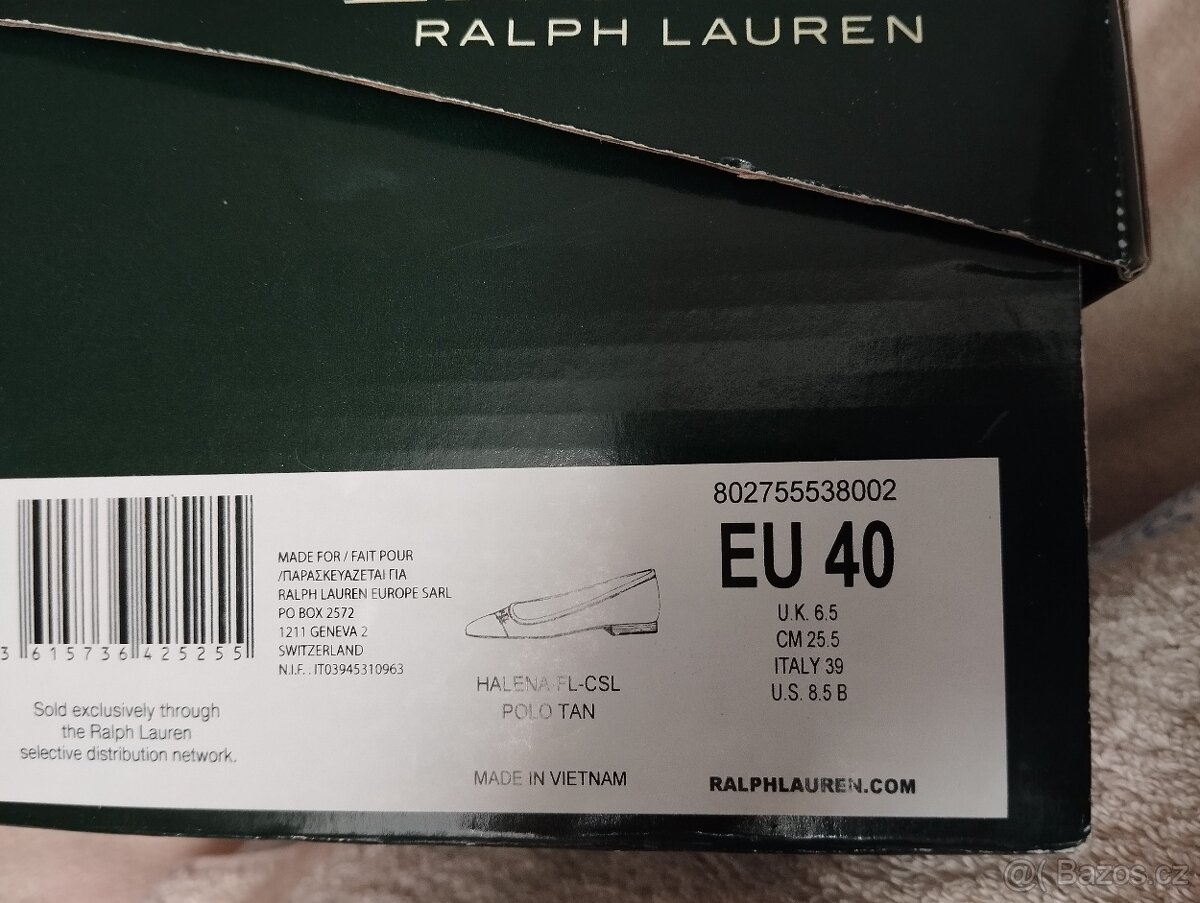 Baleríny Ralph Lauren vel. 40 - 4