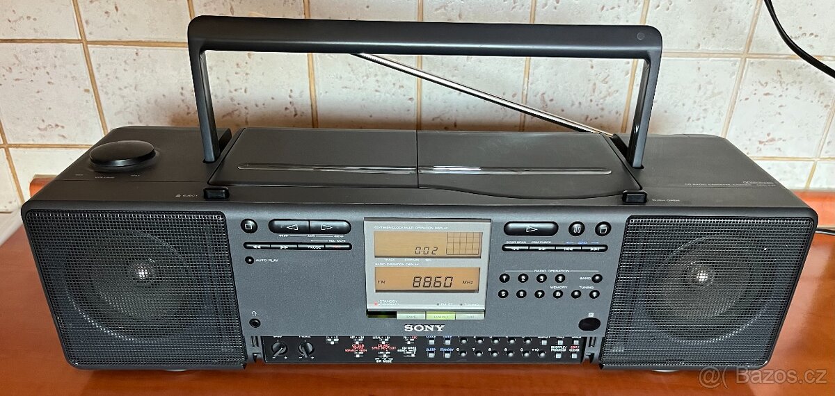 SONY CFD-K10 (Boombox / Ghettoblaster, Made in Japan) - 4