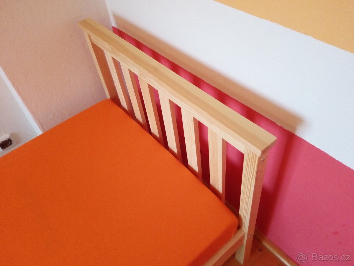 NOVÁ masivní postel 120x200 - 4