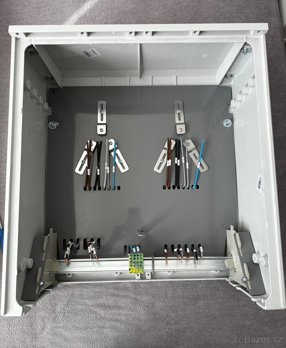 Elektroměrový rozvaděč pro 2 elektroměry, 40A - 4