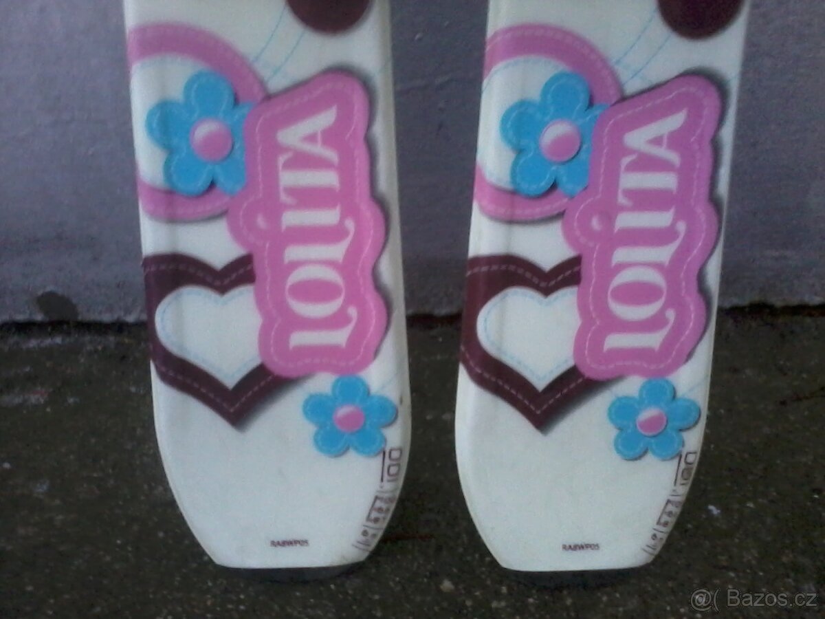 Dětské lyže dívčí Rossignol 100cm. - 4