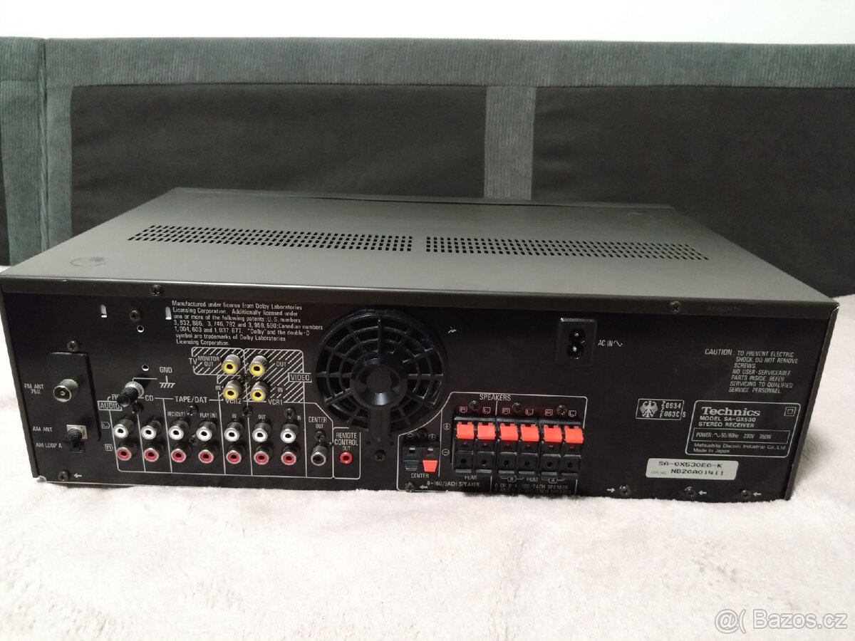 Receiver Technics SA-GX530 - 4