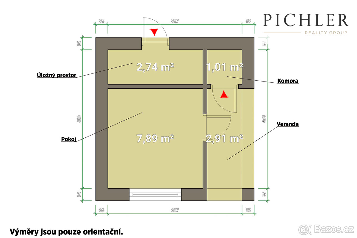 Prodej zahrady, 255 m2, Plzeň - 4