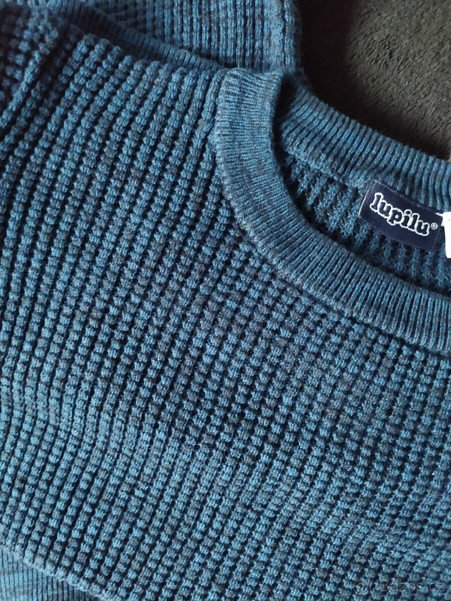 Dětsky svetr vel. 110/116 - 4