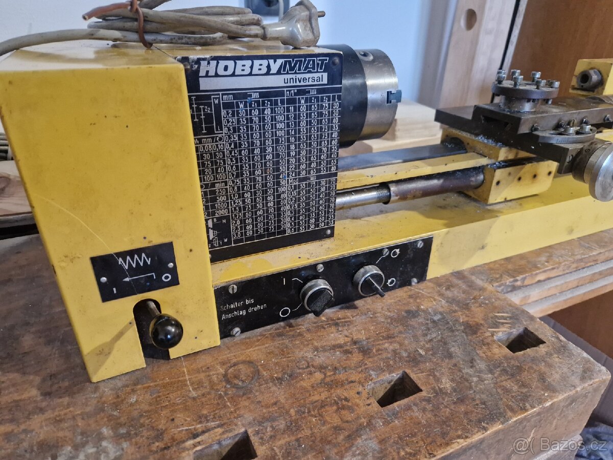 Soustruh Hobbymat MD65 Universal - 4