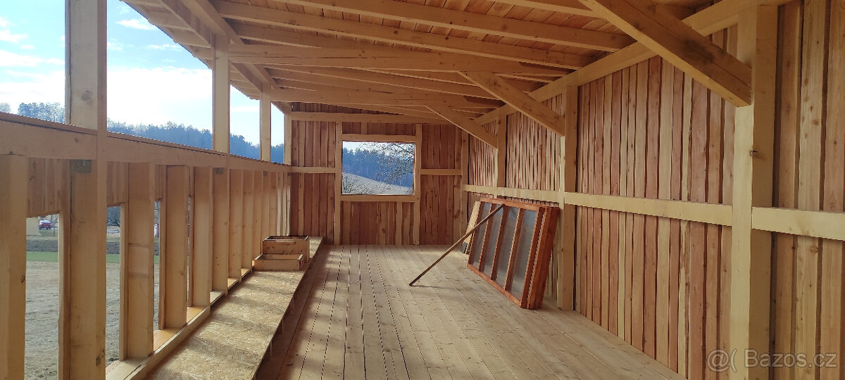 Drevostavba, Chata, Konstrukce, Vcelin - 4