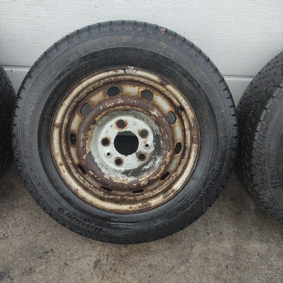 Kola Fiat Ducato se zimníma gumama - 4