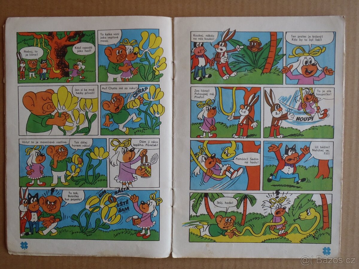 Čtyřlístek č.11 Letem kulatým světem - 4