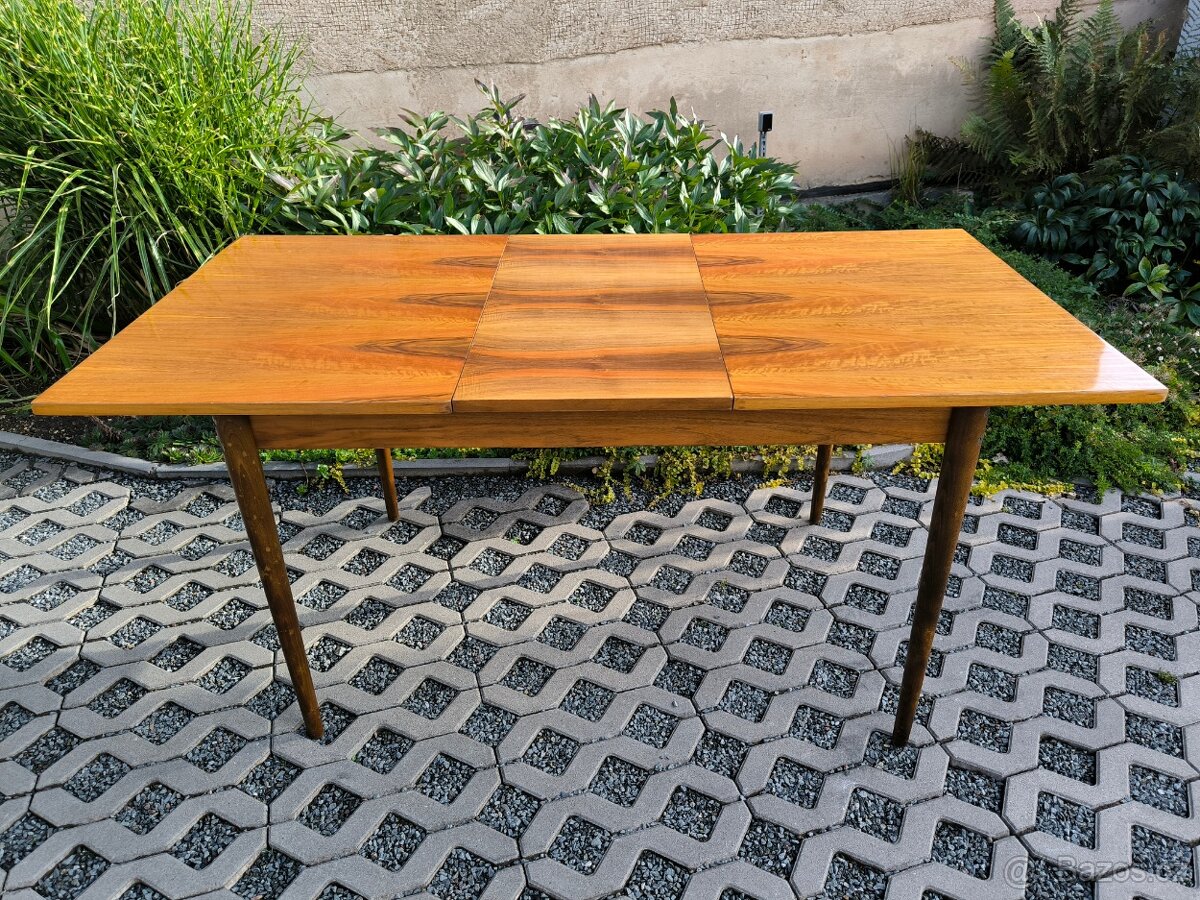 Retro jídelní rozkládací stůl Mier Topolčany - 60 léta - 4