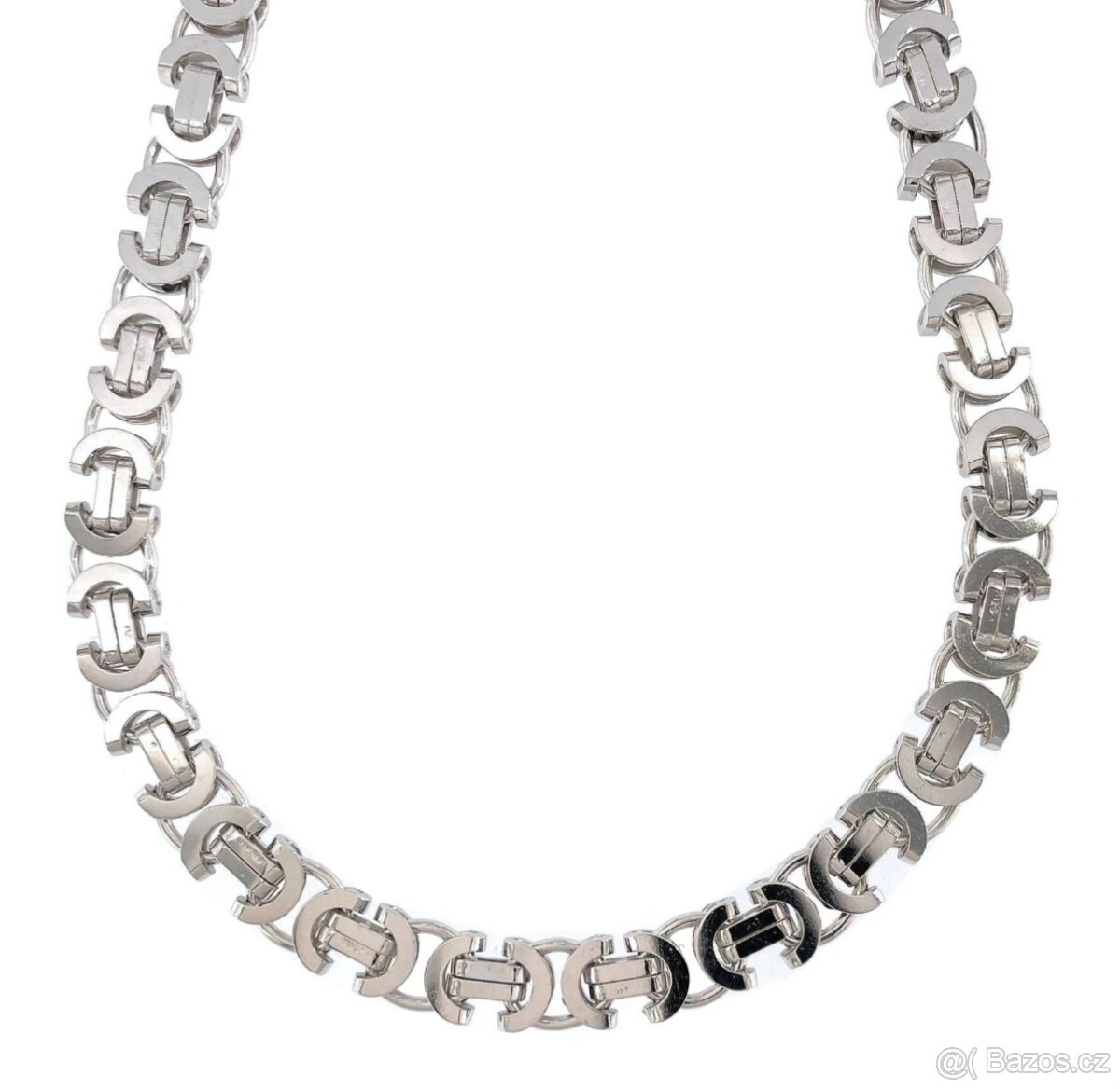 Stříbrný řetízek - řetěz 60x0,84 cm (královská vazba) - 4