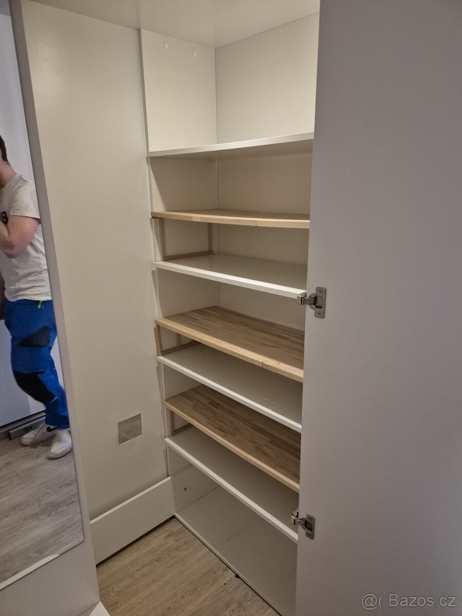 Šatní skříň rohová s boční skříňkou Yeti - 4