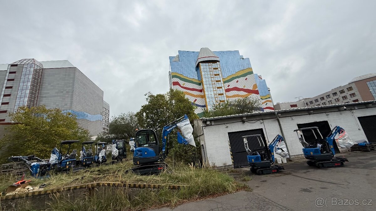 Minibagr minirypadlo rypadlo RIPPA R18 Motor Kubota - 4