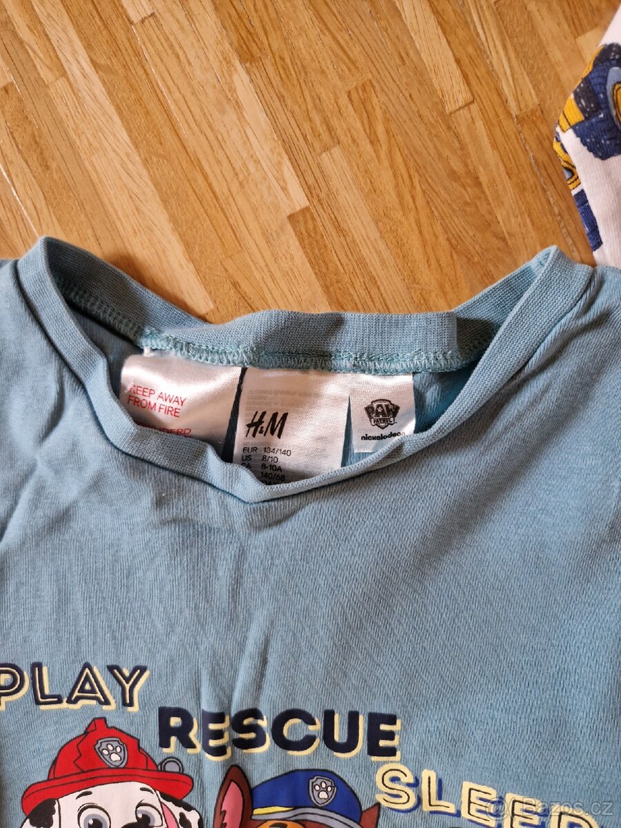 Pyžama kluk vel. 134 a 122 - 4