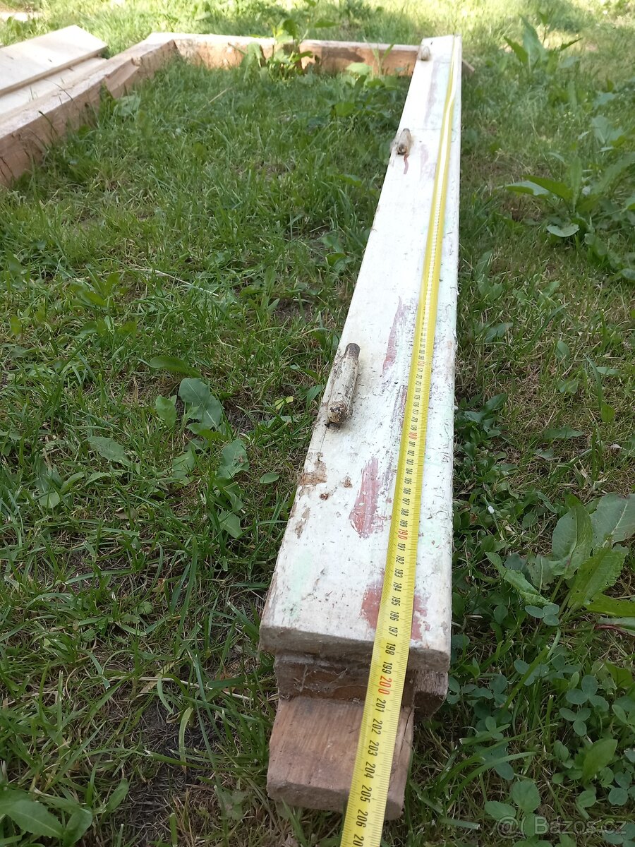 Bytelný trámový rám + dveře 70cm. - 4