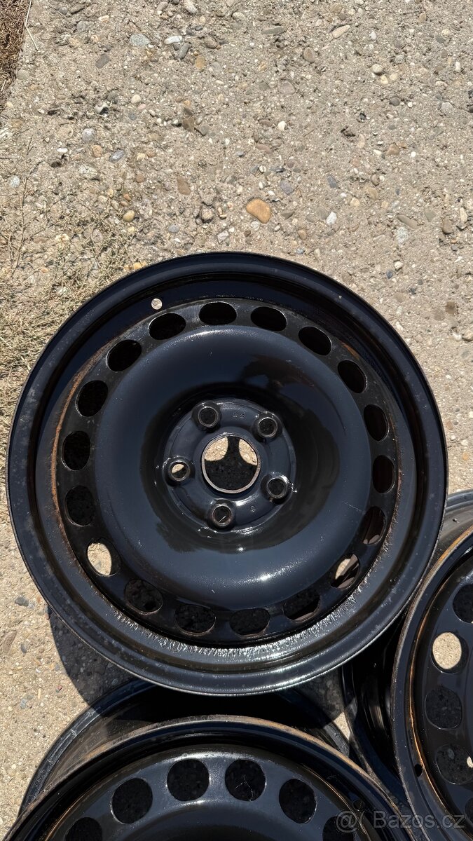 1x plechový disk 6.5Jx16 ET41 5x112 Superb 3,VW Passat - 4