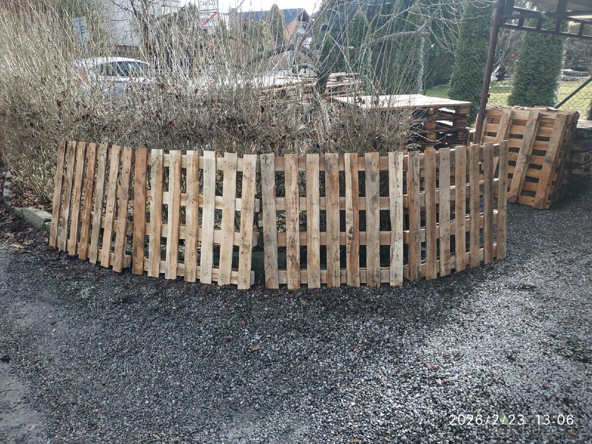 Palety - paletový plot - 4