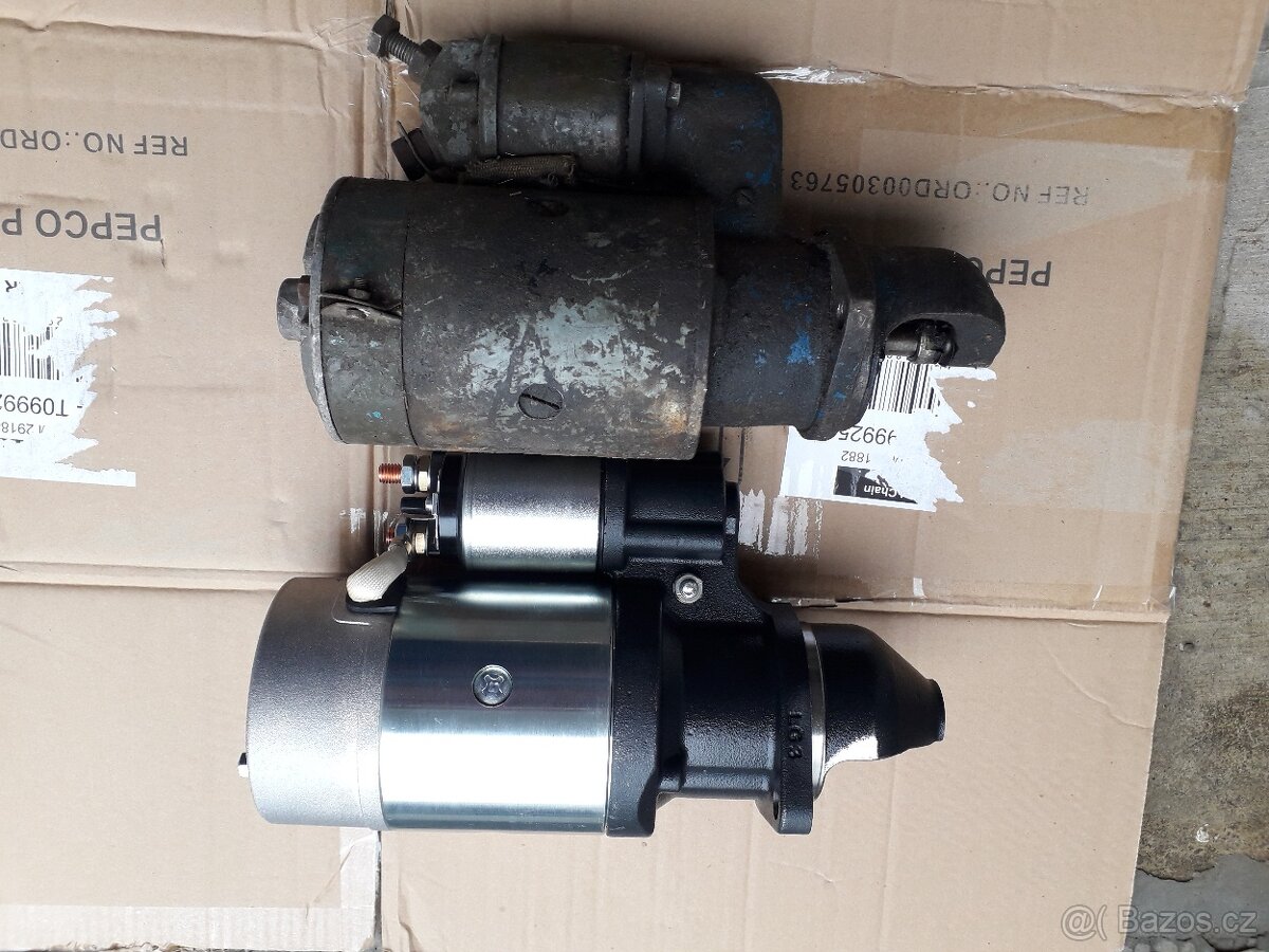 ZESÍLENÝ STARTER MOTORU NA TATRU T603 - 4