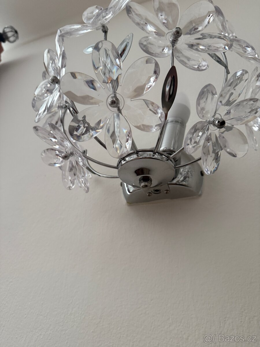 Krasne svetla na zed,lampicky 5ks - 4