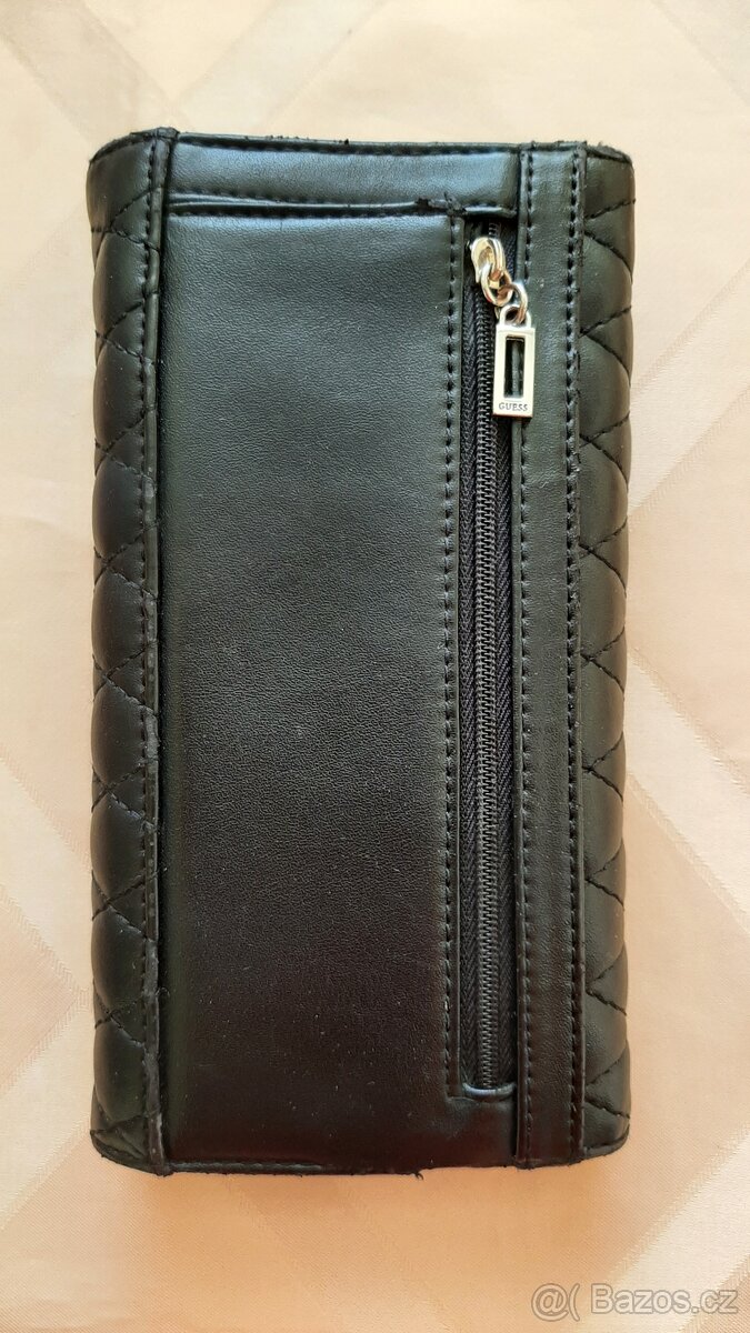 Černá originál peněženka Guess - 4