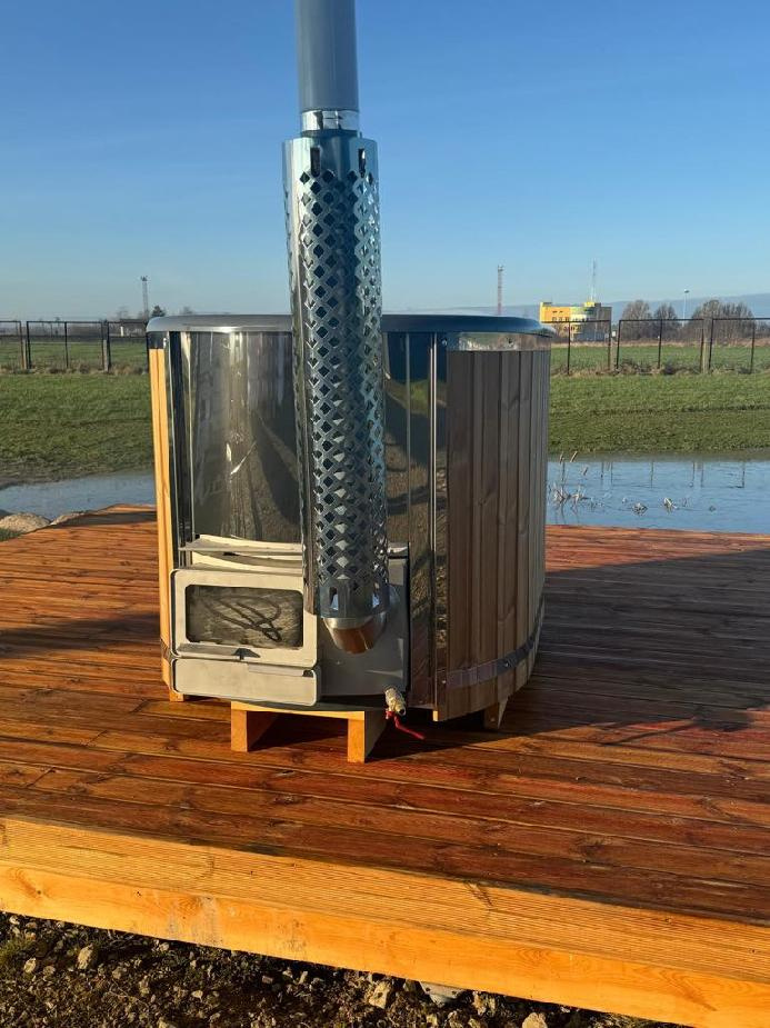 Koupací káď Marivox - oválná, koupací sud, hot tub - 4