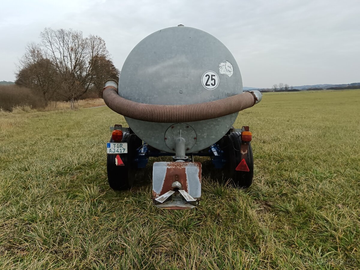 Nasávací Fekál / Cisterna / Nádrž na vodu / Lejta, 6m3 - 4