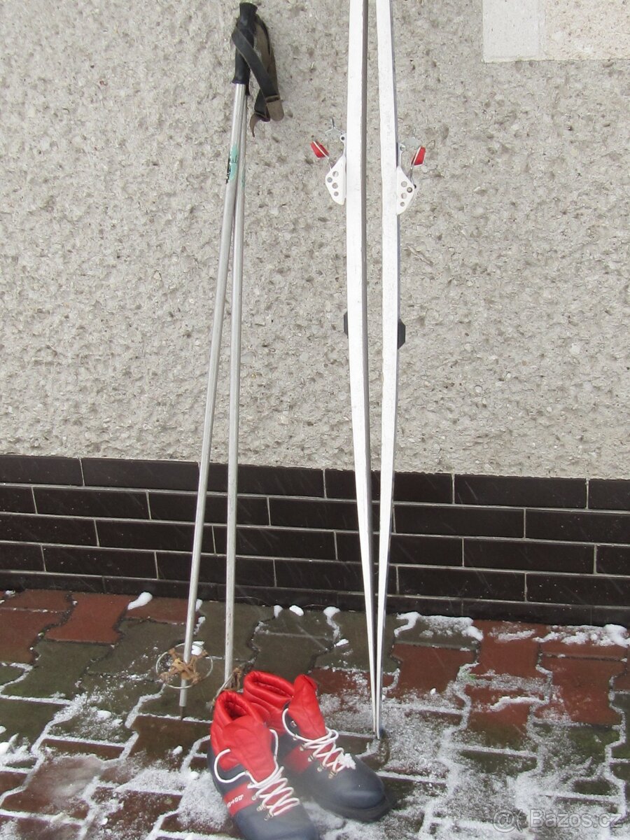 boty na běžky+ lyže/souprava/ - 4